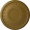 Ekena Millwork Leandros Ceiling Medallion (Fits Canopies up to 6 3/8"), Hand-Painted Gold, 19 7/8"OD x 1 1/4"P CM22LNGLS - alternate 1